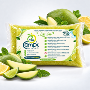 Mezcla lista para Limonada de Mango Biche FRUCAMPS