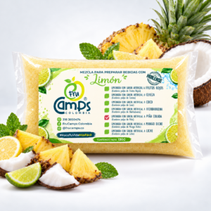 Mezcla lista para Limonada de Piña Colada FRUCAMPS