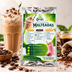Mezcla para Malteada de Café FRUCAMPS