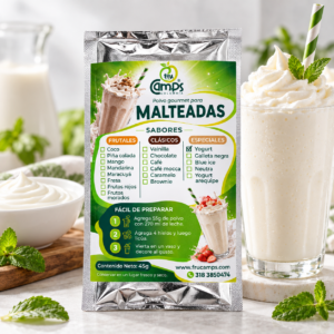 Mezcla para Malteada de Yogurt FRUCAMPS