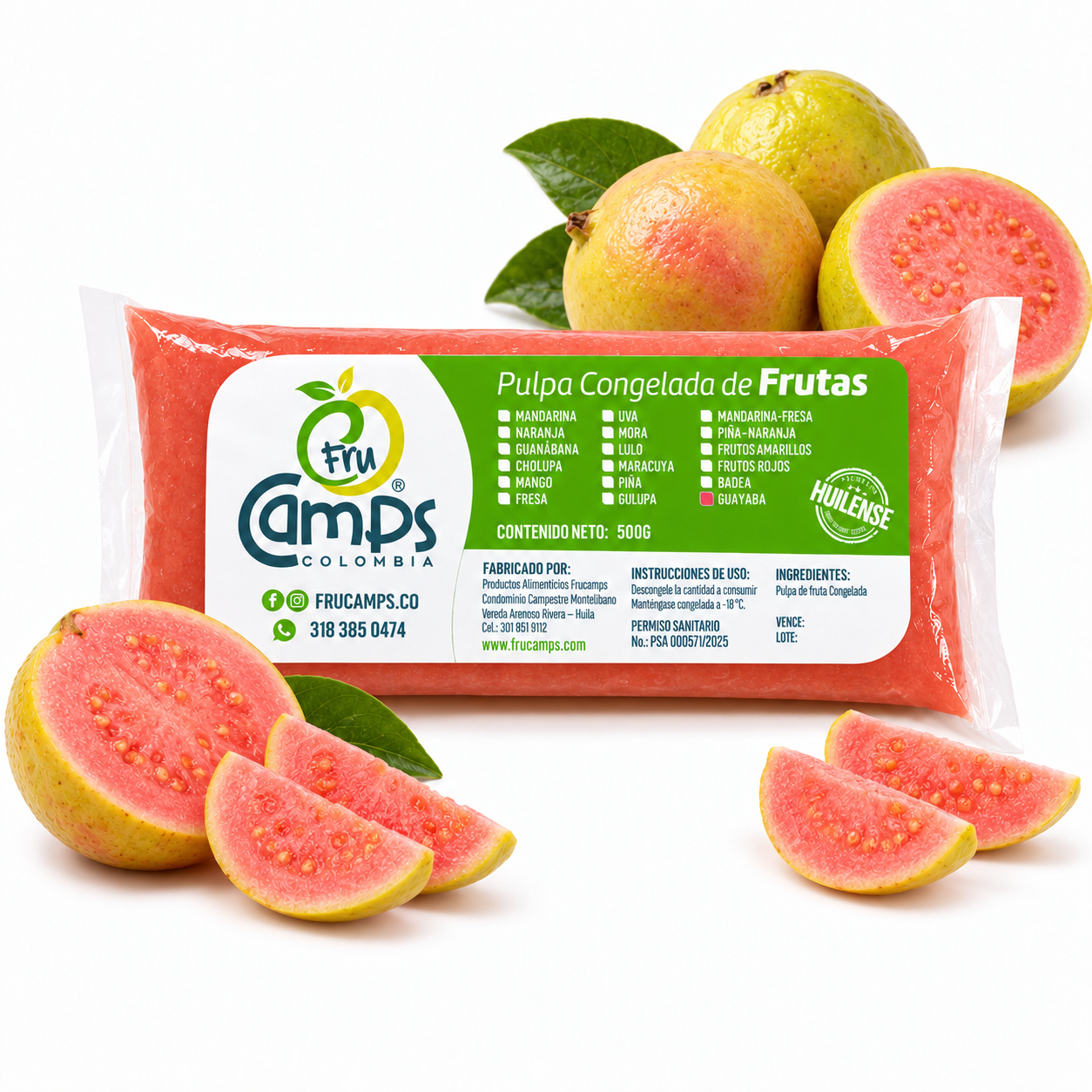 Pulpa de Guayaba FRUCAMPS